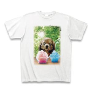 村松誠 ビッグコミックオリジナル2020年7月20日号「かき氷と犬」 Tシャツ(ホワイト)｜clubtstore