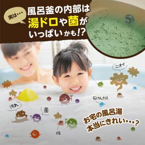 風呂釜洗浄剤 二つ穴 一つ穴 お風呂掃除 洗剤...の詳細画像2