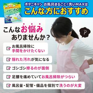 風呂釜洗浄剤 二つ穴 一つ穴 お風呂掃除 洗剤...の詳細画像3