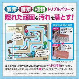 風呂釜洗浄剤 二つ穴 一つ穴 お風呂掃除 洗剤...の詳細画像5