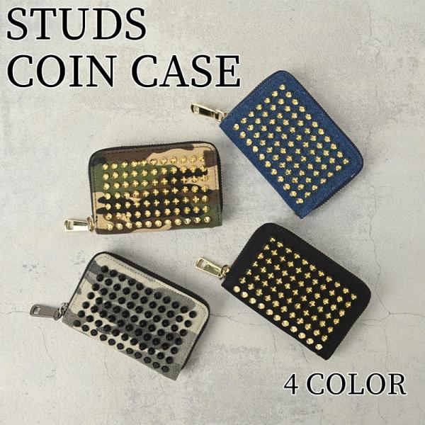 コインケース　小銭入れ　カード入れ　メンズ　レディース　ユニセックス　デニム　アーミー　黒　クリスマ...