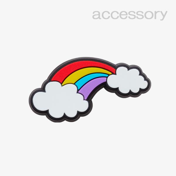 シューズ アクセサリー_1160 《クロックス チャーム》 Rainbow with Clouds ...