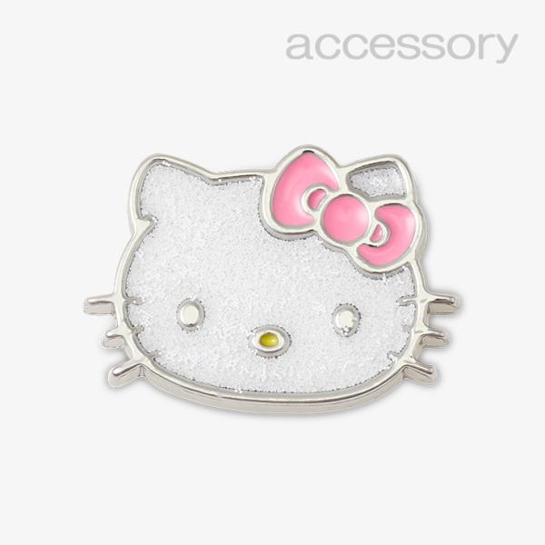 シューズ アクセサリー_1183 《クロックス チャーム》 Hello Kitty Glitter ...