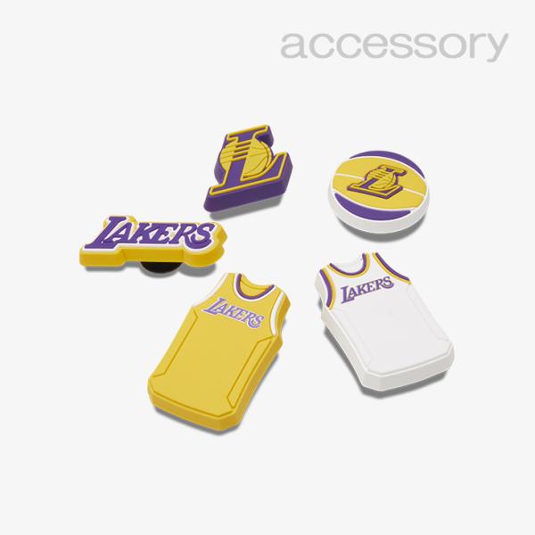シューズ アクセサリー 《チャーム》 NBA Los Angeles Lakers 5Pck #10...
