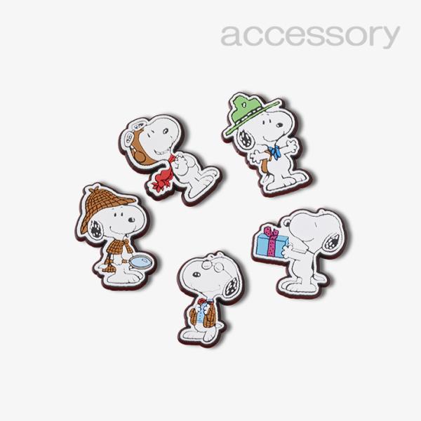 シューズ アクセサリー 《チャーム》 Peanuts 5Pck #10011466