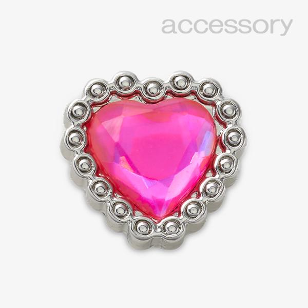 シューズ アクセサリー_1164 《クロックス チャーム》 Gorgeous Heart Gem #...