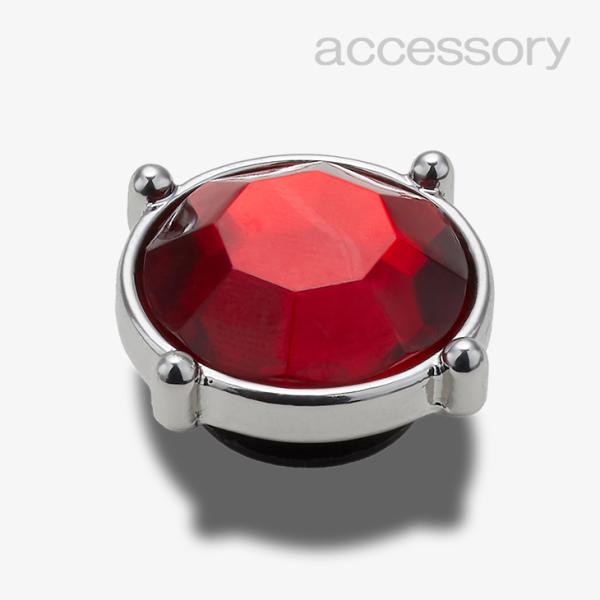 シューズ アクセサリー_1012 《クロックス チャーム》 Ruby Gem #10012492