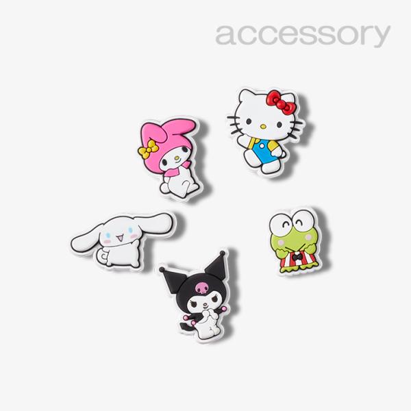 シューズ アクセサリー 《クロックス チャーム》 Hello Kitty 5pck 1 #10013...