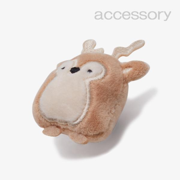 シューズ アクセサリー_1024 《チャーム》 Squishy Fuzz Reindeer #100...