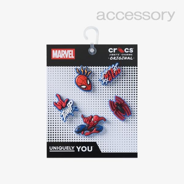 シューズ アクセサリー 《クロックス チャーム》 Spiderman 5Pck #10015108