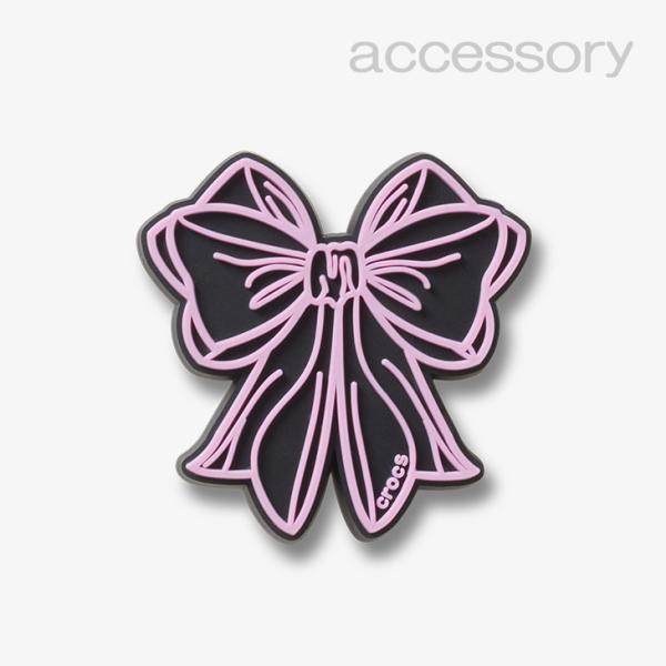 シューズ アクセサリー_1171 《クロックス チャーム》 Lights Up Pink Bow #...