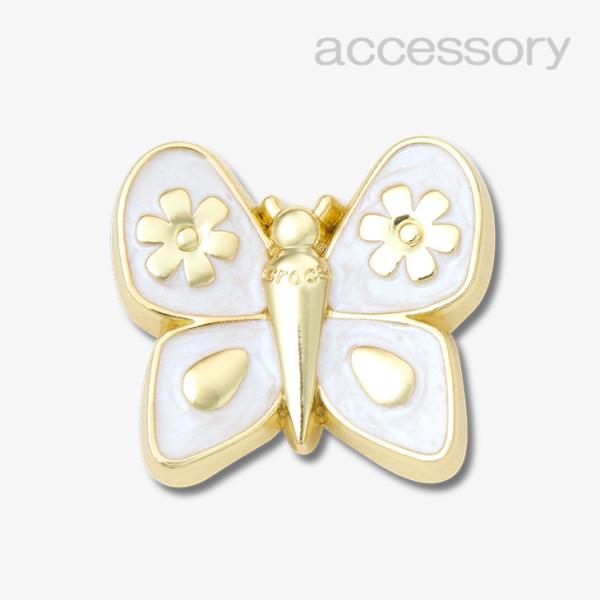 シューズ アクセサリー_1189 《クロックス チャーム》 Gold Pearlized Butte...