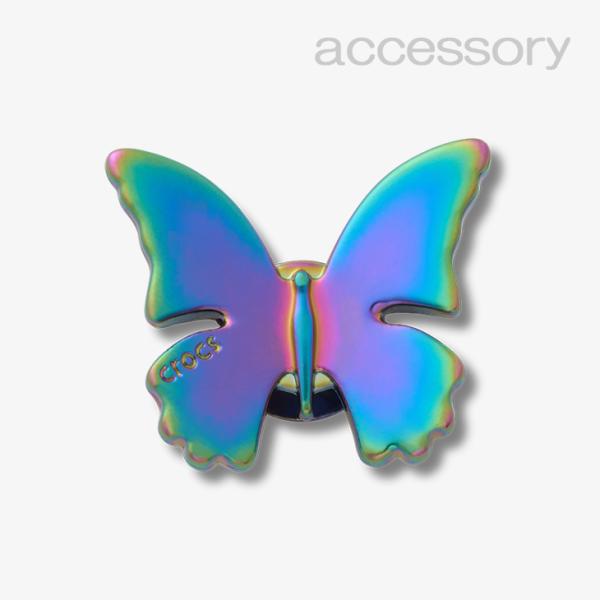 シューズ アクセサリー_1192 《クロックス チャーム》 Iridescent Butterfly...