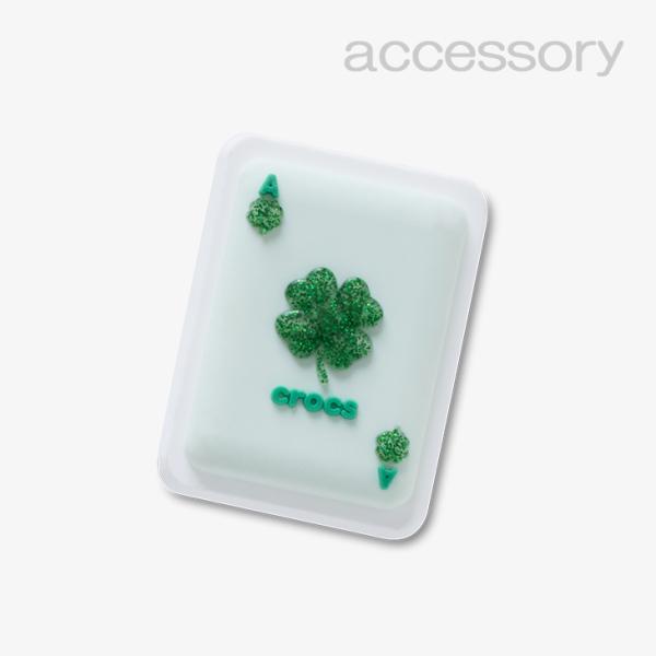 シューズ アクセサリー_1198 《クロックス チャーム》 Clover Ace Card #100...