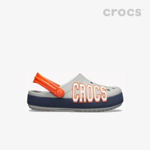 クロックス サンダル メンズ 《Ks》 Crocband Logo Clog Kids クロックバンド ロゴ キッズ 《キッズ》｜clustic-r