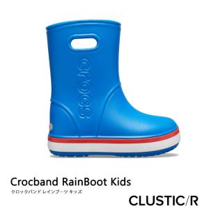 クロックス サンダル 《Ks》 Crocband Rain Boot Kids クロックバンド レイ...