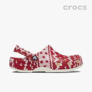 クロックス サンダル 《Ux》 Classic Holiday Sweater Clog クラシック ホリデー セーター クロッグ 《メンズ靴 レディース靴》｜clustic-r