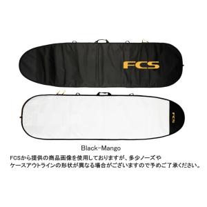 FCS Classic Fun Board 8'6 ブラック/マンゴー新品 FCS CLASSIC FUN/FISH ボードケース 8'6 Black-Mango