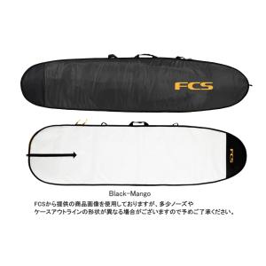 FCS CLASSIC FUN/FISH ボードケース 8'0 Black-Mango : セモンクロワ