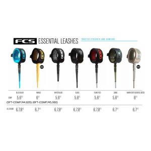 FCS COMP Leash 5ft 　リーシュコード｜cmcsurfboard