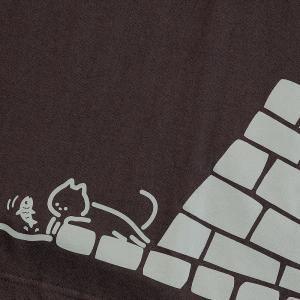 Tシャツ 犬走り 猫バージョン 半袖 チャコー...の詳細画像3