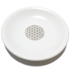 アセンションディッシュ （レムリアン K10 フラワーオブライフ）