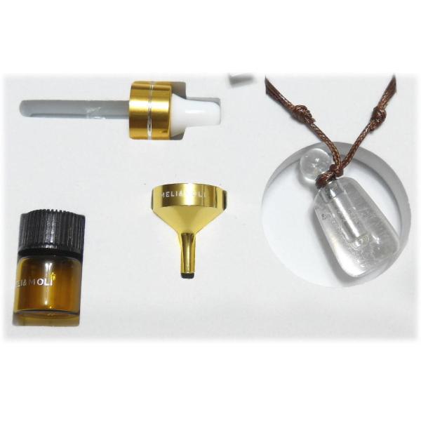 MERI ＆ MOLI　香水 ペンダントキット （水晶） 　　　※ 天然石 パワーストーン