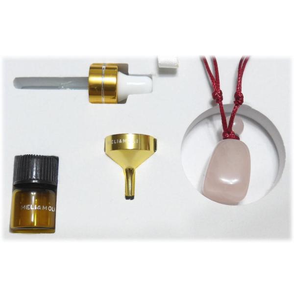 MERI ＆ MOLI　香水 ペンダントキット （ローズクォーツ） 　　　※ 天然石 パワーストーン