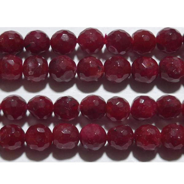ルビー ミラーボール 6mm A　　　※ 天然石ビーズ 天然石 パワーストーン 1粒売り バラ売り ...