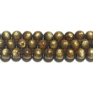 黒金珊瑚 丸玉 6mm A ※ 天然石ビーズ 天...の商品画像