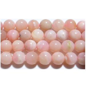 ピンクオパール 丸玉 6mm B　　　※ 天然石ビーズ 天然石 パワーストーン 1粒売り バラ売り 1玉販売