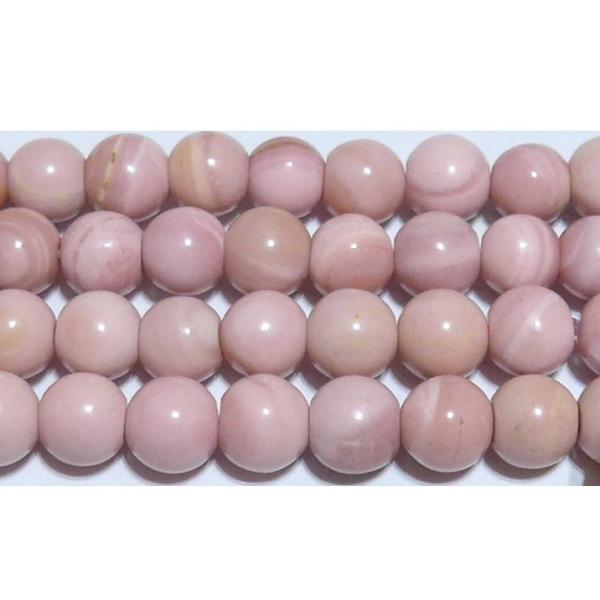 ピンクオパライズド・タフ 丸玉 6-7mm B　　　※ 天然石ビーズ 天然石 パワーストーン 1粒売...
