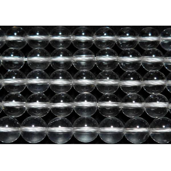 水晶 丸玉 8mm A　　　※ 天然石ビーズ 天然石 パワーストーン 1粒売り バラ売り 1玉販売