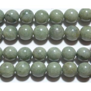 日本銘石ビーズ 糸魚川翡翠 白緑 8mm 丸玉 ビーズ 新潟県産 バラ売り