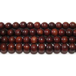 レッドサンダルウッド 丸玉 8mm B　　　※ ビーズ 1粒売り バラ売り 1玉販売