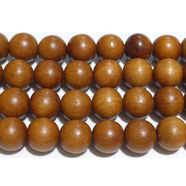 サンダルウッド （老山白檀） 丸玉 12mm A　　　※ ビーズ 1粒売り バラ売り 1玉販売