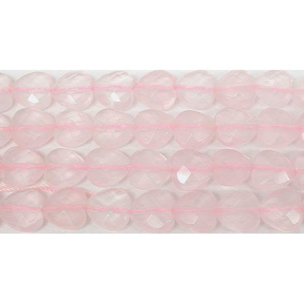 ローズクォーツ ハートカット 10mm B　　　※ 天然石ビーズ 天然石 パワーストーン 1粒売り ...