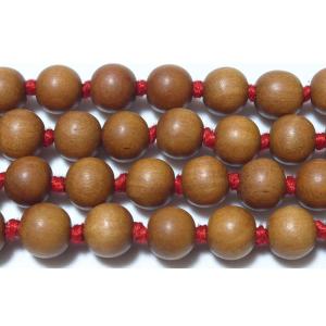 サンダルウッド Roundel 10*8.5mm B　　　※ ビーズ 1粒売り バラ売り 1玉販売