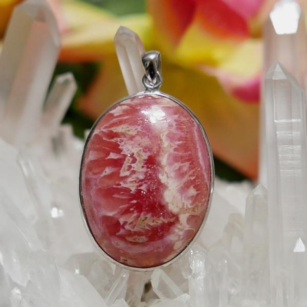 SVペンダントトップ インカローズ （13） ロードクロサイト　　　※ 天然石 パワーストーン