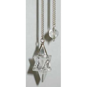 Pendulum Quartz Flower　[ペンジュラム・クォーツ・フラワー]　　　※ 魔術用品 儀式用品 おまじないグッズ 占いなど｜cmirror