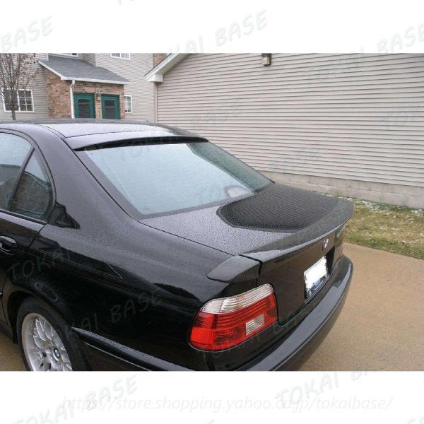 高品質☆1996-2003年 BMW 5シリーズ E39 ABS製 リアルーフスポイラーAC 塗装対...
