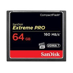 SanDisk エクストリーム プロ コンパクトフラッシュ 64GB SDCFXPS064GJ61｜cnf3