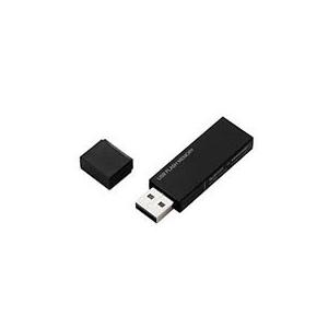 エレコム USBメモリー/USB2.0対応/セキュリティ機能対応/64GB/ブラック MF-MSU2B64GBK｜cnf3