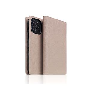 SLG Design Full Grain Leather Case for iPhone 13 Pro 手帳型ケース ライトクリーム SD22124i13PLC｜cnf3
