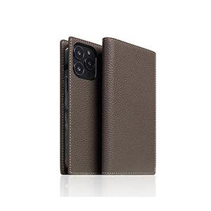 SLG Design Full Grain Leather Case for iPhone 13 Pro 手帳型ケース エトフクリーム SD22125i13PEC｜cnf3