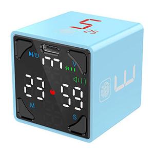 llano TickTime Cube 楽しく時間管理ができるポモドーロタイマー ブルー TK1-SB1｜cnf3