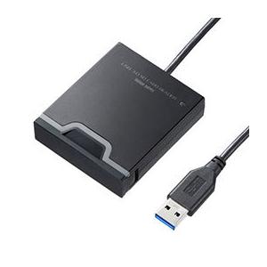 サンワサプライ USB3.2 Gen1 SDカードリーダー ADR-3SDUBKN