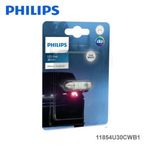 PHILIPS フィリップス Ultinon Pro3000 11854U30CWB1 ルームランプ用LED 12V T10X38 C5W 6000K 50lm 1個入り