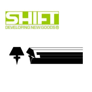 SHIFT シフト GFB-530B 純正ワイパー用替えゴム(グラファイト・金具付き) GFBタイプ...