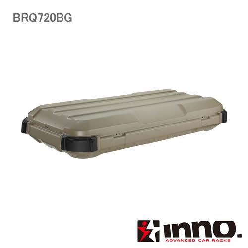 個人宅OK!カーメイト INNO ルーフギアケース720 BRQ720BG マットベージュ ルーフボ...